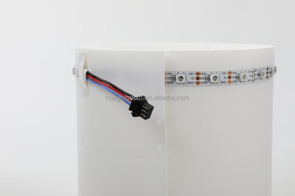 DIY App Control LED Lampy podłogowe w kącie wielokolorowe oświetlenie do sypialni barów
