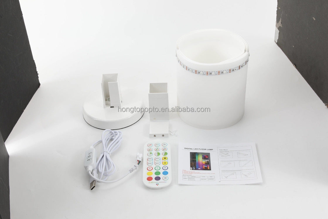Projektowanie oświetlenia i obwodów APP Control Standing Floor Lamp for Colorful Home Decor