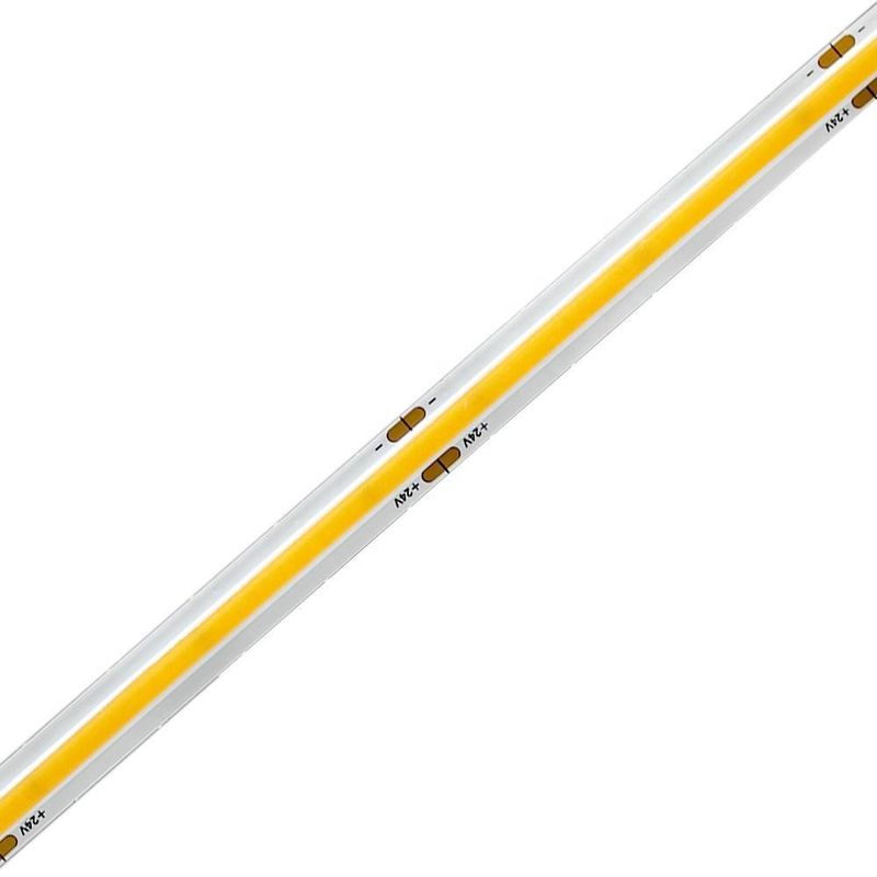 Wysoki strumień światła 1000lm COB LED Strip Light dla 12V 24V elastyczne rozwiązanie oświetleniowe