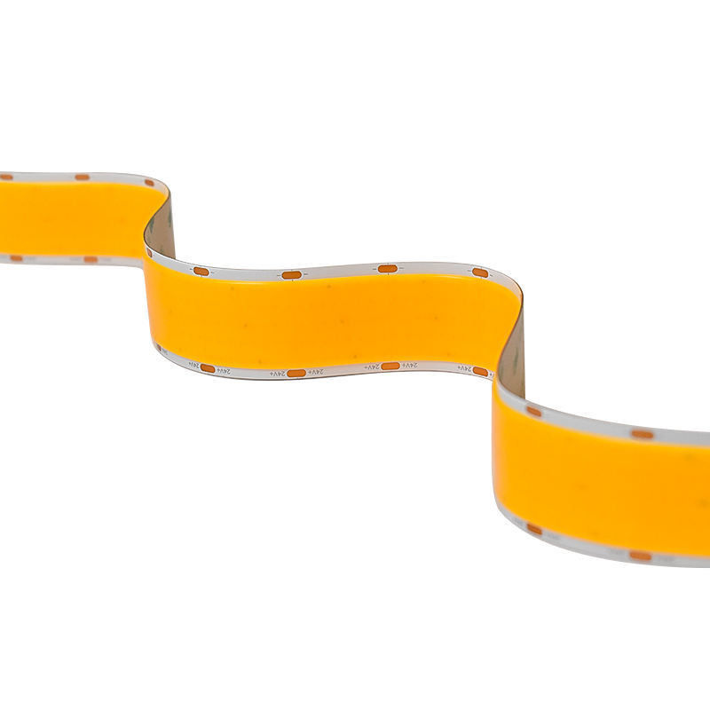 Ultra szeroka elastyczna DC24V 1600leds Cob Led Strip Lights 30mm szerokość 5 rzędów Super jasny