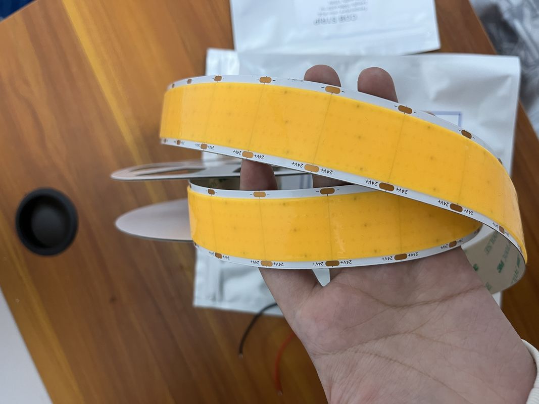 1600 LED 24V 2700K 3000K 4000K 6000K Jednokolorowy przecinalny pas LED Cob 30mm szerokość