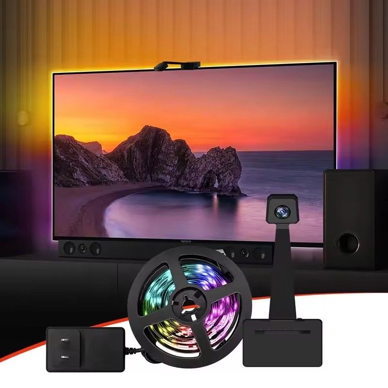 Technologia łączności prądu stałego Wi-Fi Immersion TV LED Backlights dla 65-75 cali Asystent
