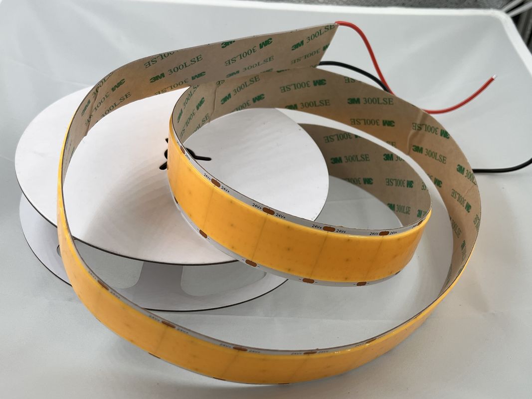 1600 LED 24V 2700K 3000K 4000K 6000K Jednokolorowy przecinalny pas LED Cob 30mm szerokość