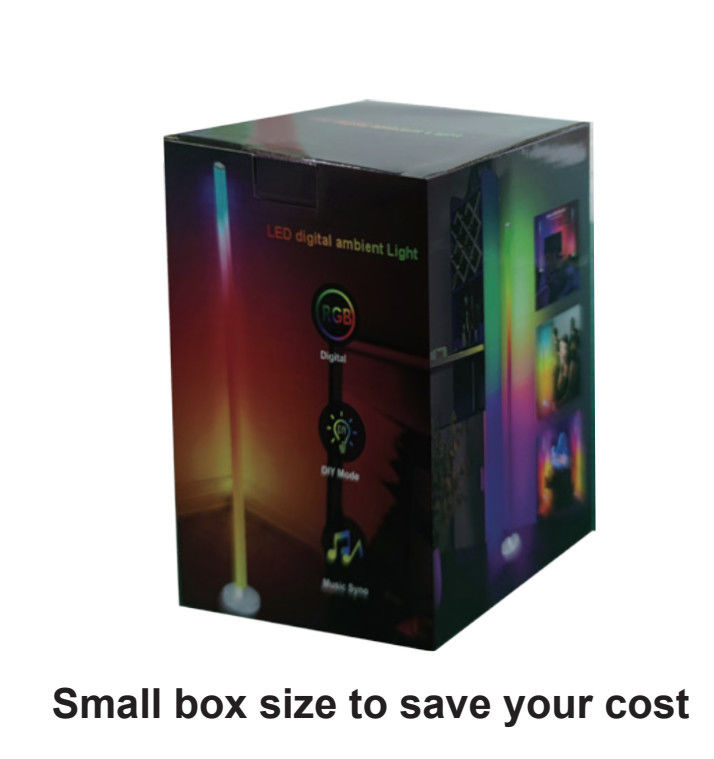 Inteligentny kącik Światło otoczenia Dymmable Sound Rhythm Atmosfera Podłogowa lampa