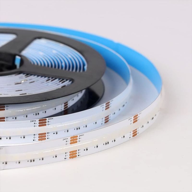 COB LED Liniowe światło pasmowe 21W/M 840leds/M DC24V Dobre RGBWW RGBW RGBCCT 3000K 6000K