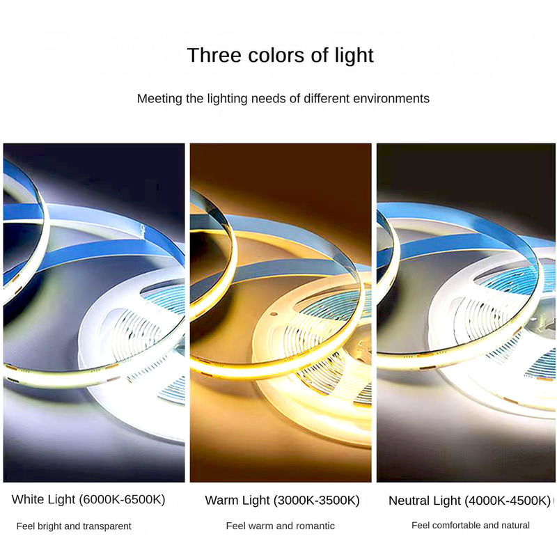 50000 godzin czasu pracy LED Strip Nowoczesny nowy projekt 24V/12V 0.015kg Masa produktu