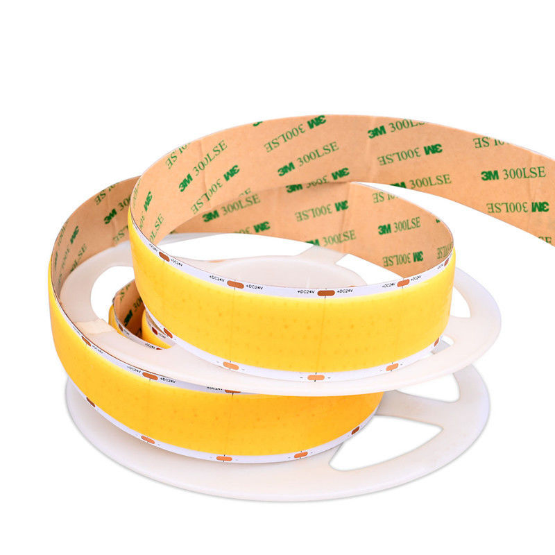 Super jasny pas LED COB 30mm szeroki 1600Leds na metr CRI 90 Custom Light