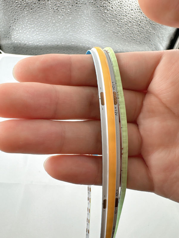 Super Cienkie 3mm szerokość miedzi PCB Cob Strips Światło do dekoracji biurowej wewnętrznej zewnętrznej