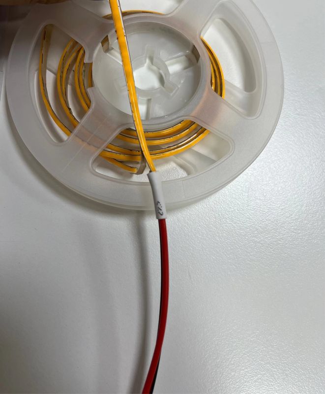 Super Cienkie 3mm szerokość miedzi PCB Cob Strips Światło do dekoracji biurowej wewnętrznej zewnętrznej