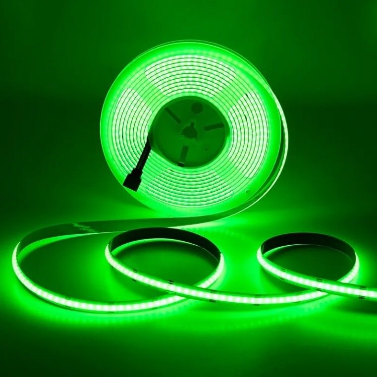 80lm/w 400leds/m Ultra Thin 5V 12V 24V IP20 Biały pas światła COB LED 3mm 5mm Szerokość Biały Błękitny Czerwony Zielony pas FCOB LED
